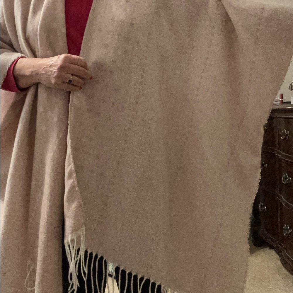 Gentle Fawn Cream Scarf Wrap